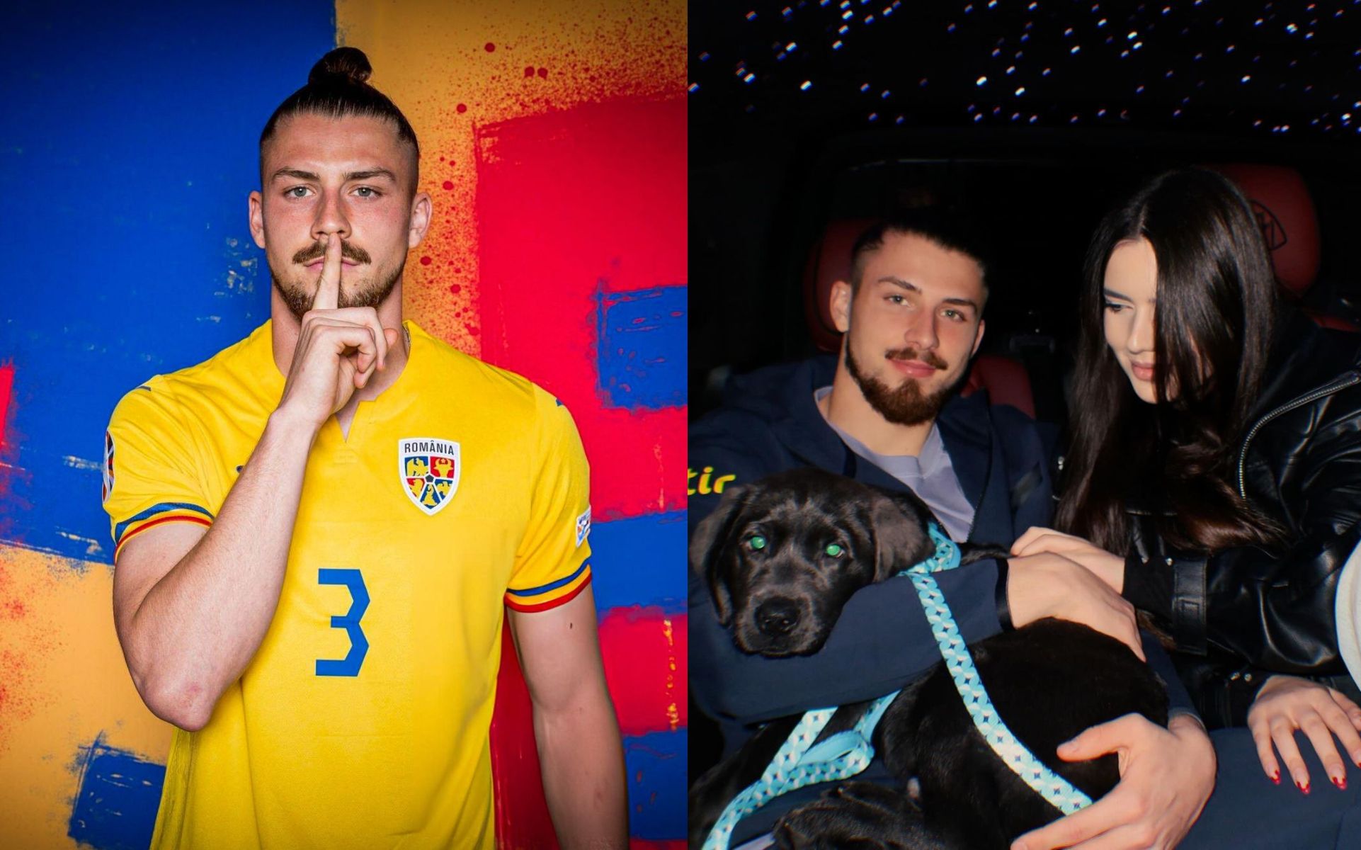 Iubita lui Radu Drăgușin a &icirc;ntors toate privirile la meciul naționalei cu Ucraina. Cum a apărut Ioana Stan pe stadionul Allianz Arena